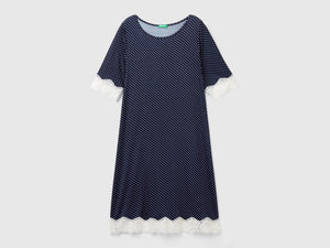 Camicia da notte a pois