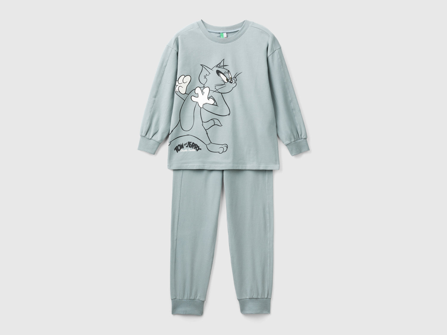 Pigiama Tom & Jerry da bambino grigio | Benetton Outlet