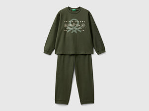 Stretch cotton pajamas