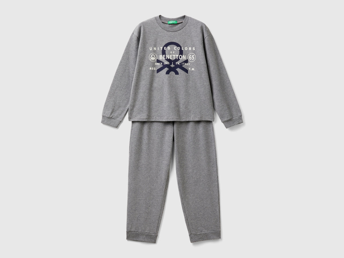 Pigiama in cotone stretch