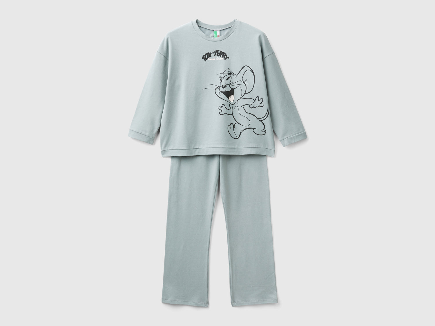 Pigiama Tom & Jerry da bambina grigio | Benetton Outlet