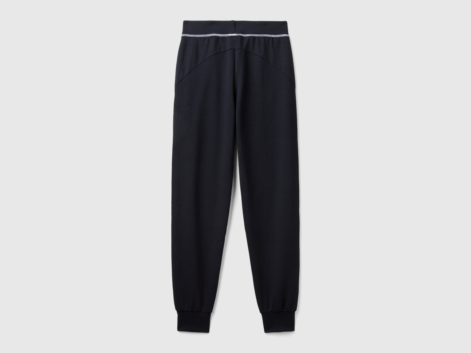 Pantaloni fluidi elasticizzati da donna nero 2 | Benetton Outlet