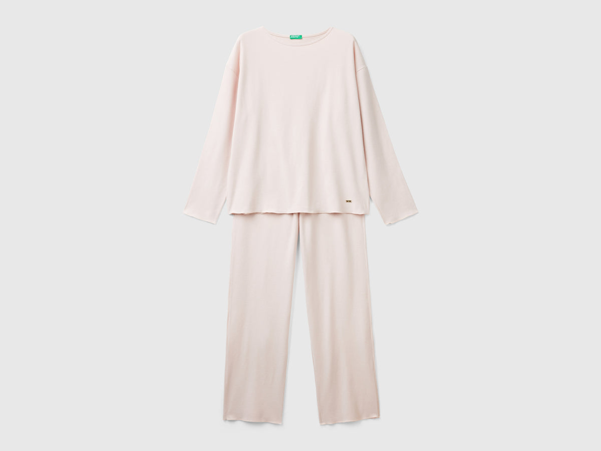 Pigiama in caldo cotone stretch