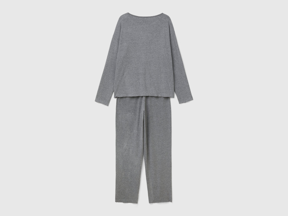 Pigiama in caldo cotone stretch