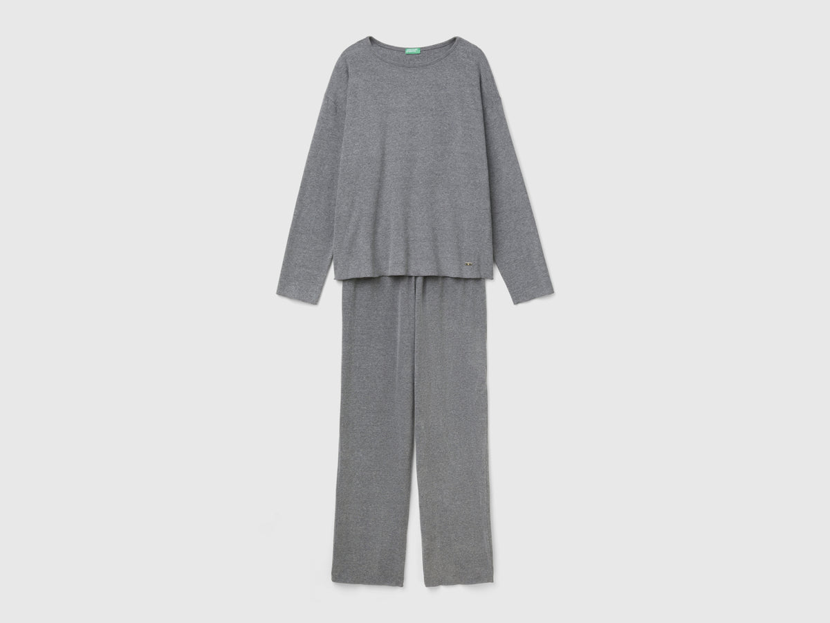 Pigiama in caldo cotone stretch