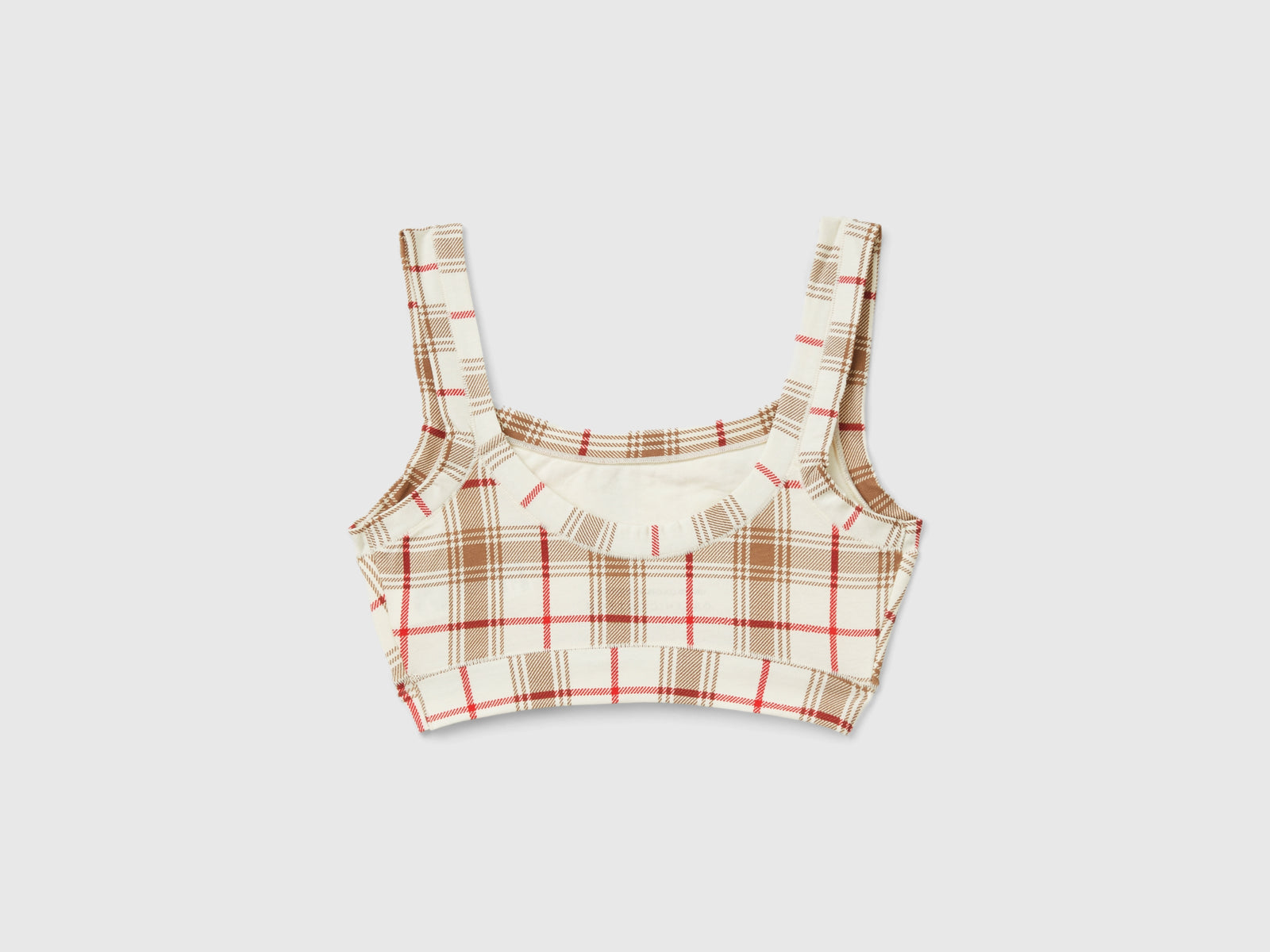Brassiere tartan da donna multi-color 2 | Benetton Outlet