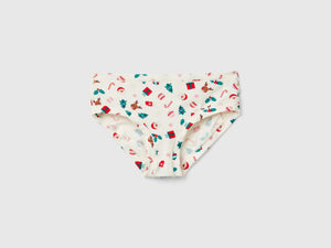 Slip con stampa natalizia