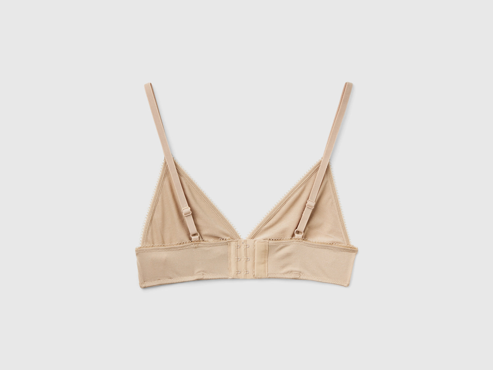 Reggiseno a triangolo con lurex da donna beige 2 | Benetton Outlet