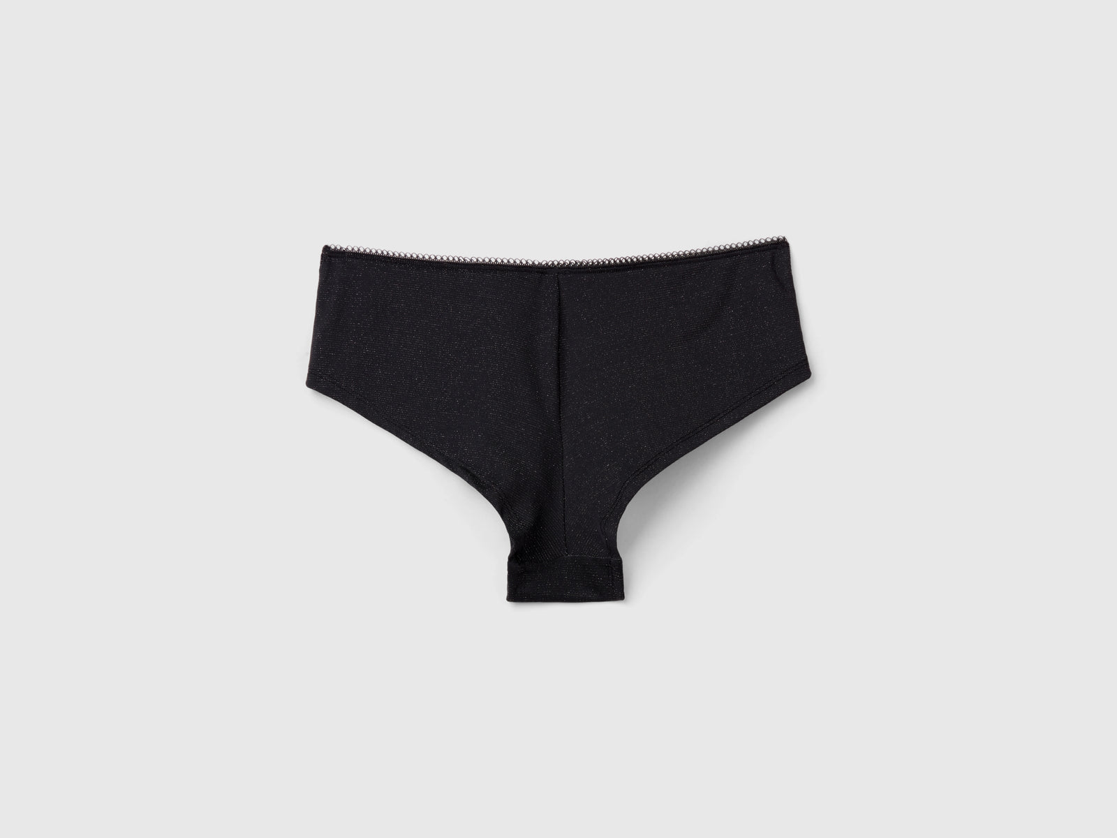 Culottes con lurex da donna nero 2 | Benetton Outlet