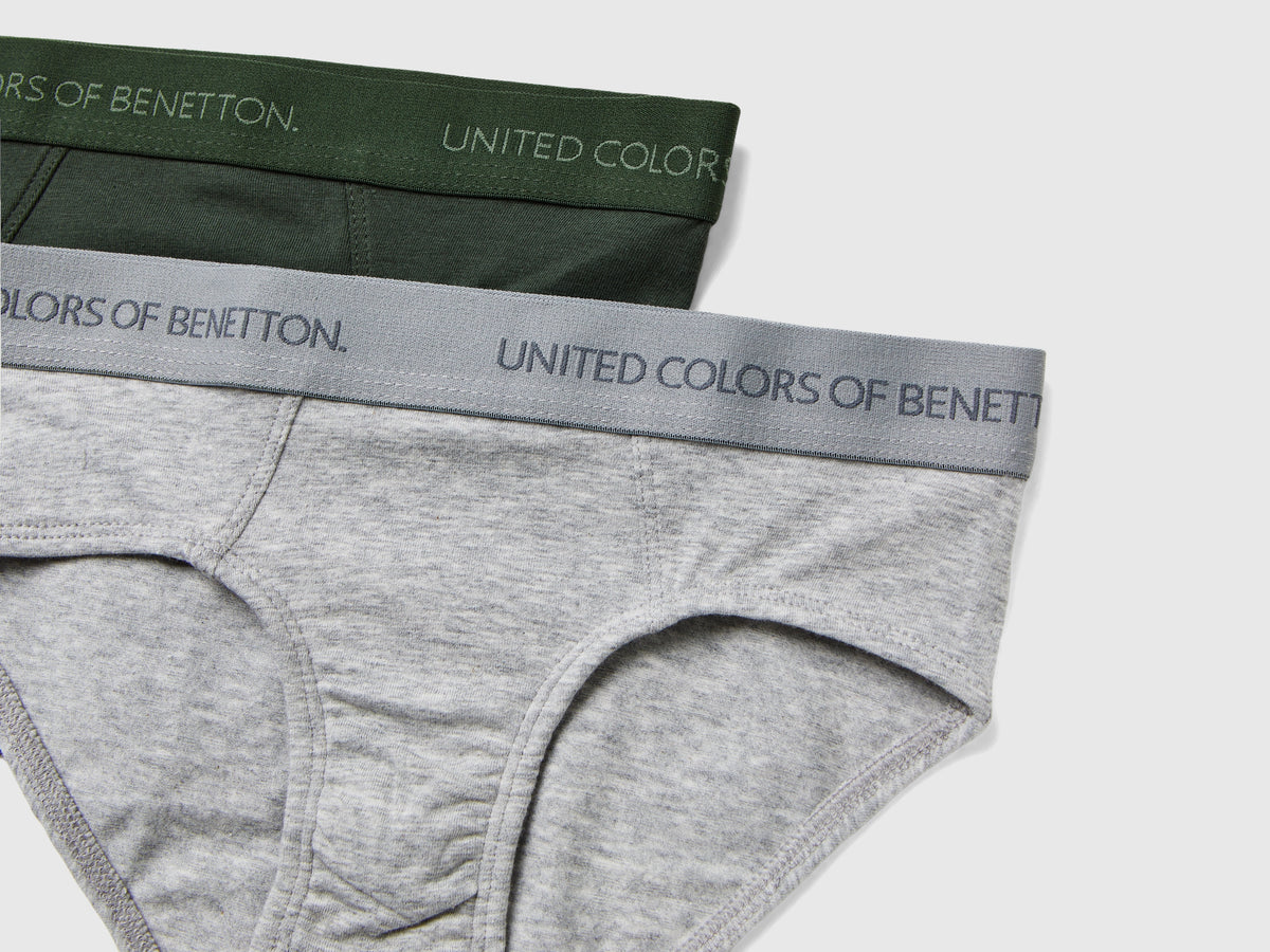 Due slip con elastico logato