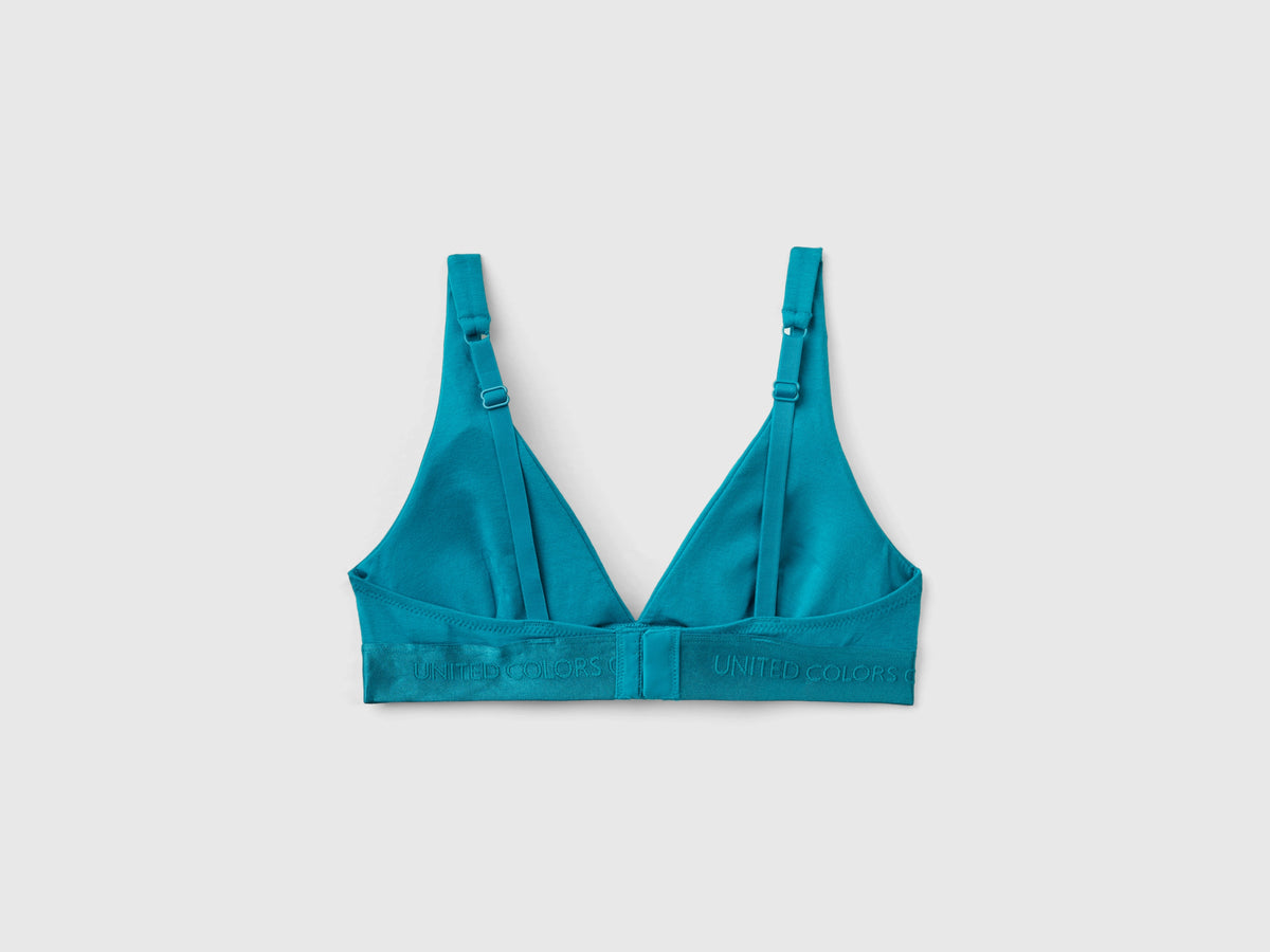 Reggiseno a triangolo in cotone bio stretch