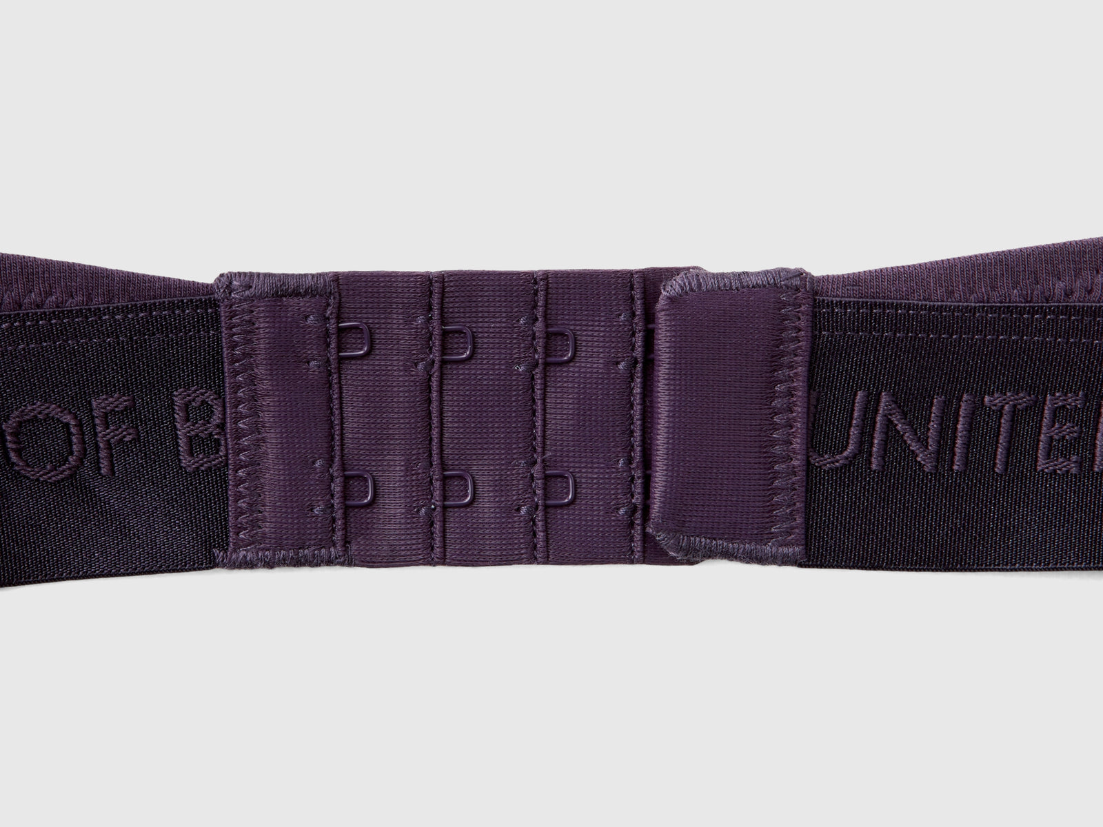 Reggiseno a triangolo in cotone bio stretch da donna malva scuro 3 | Benetton Outlet