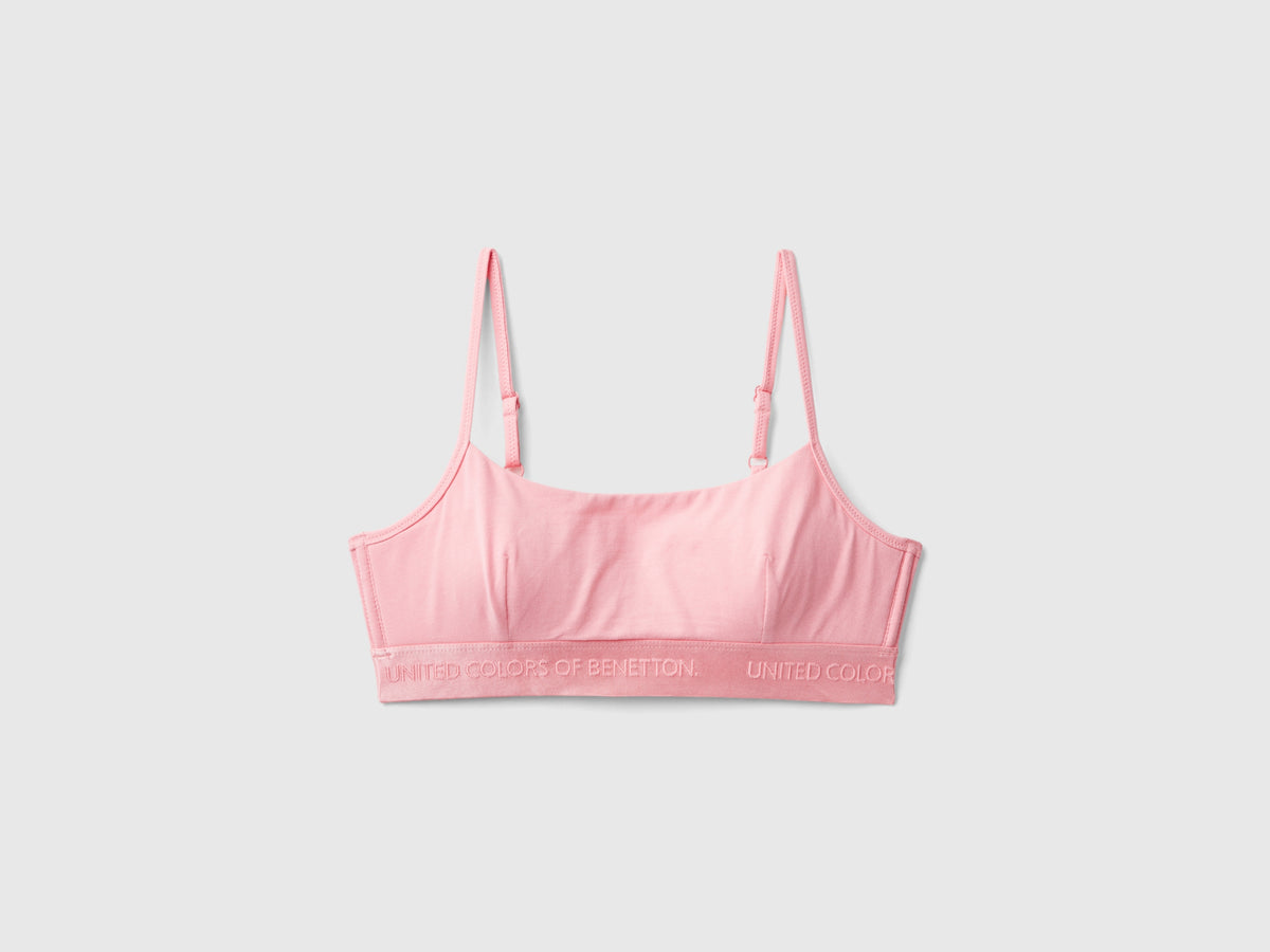 Brassiere in cotone bio stretch