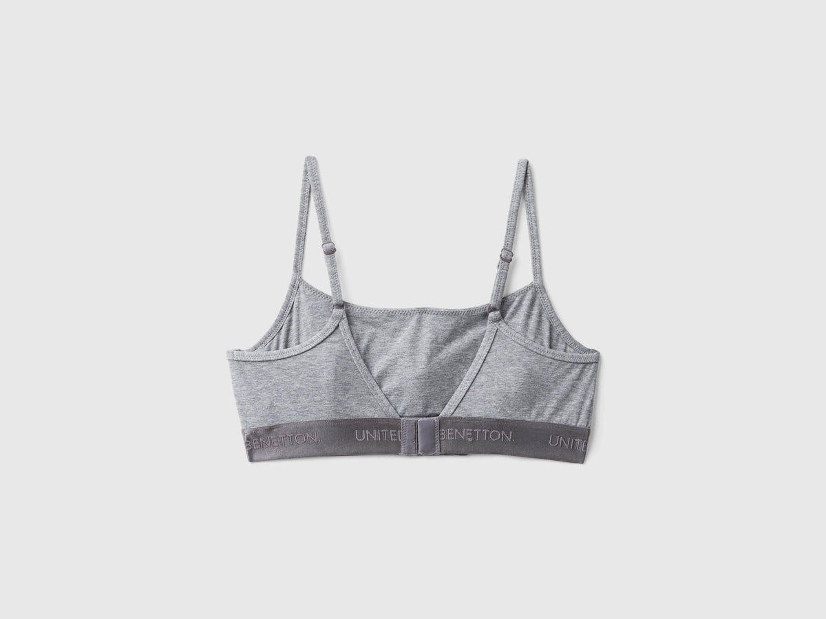 Brassiere in cotone bio stretch
