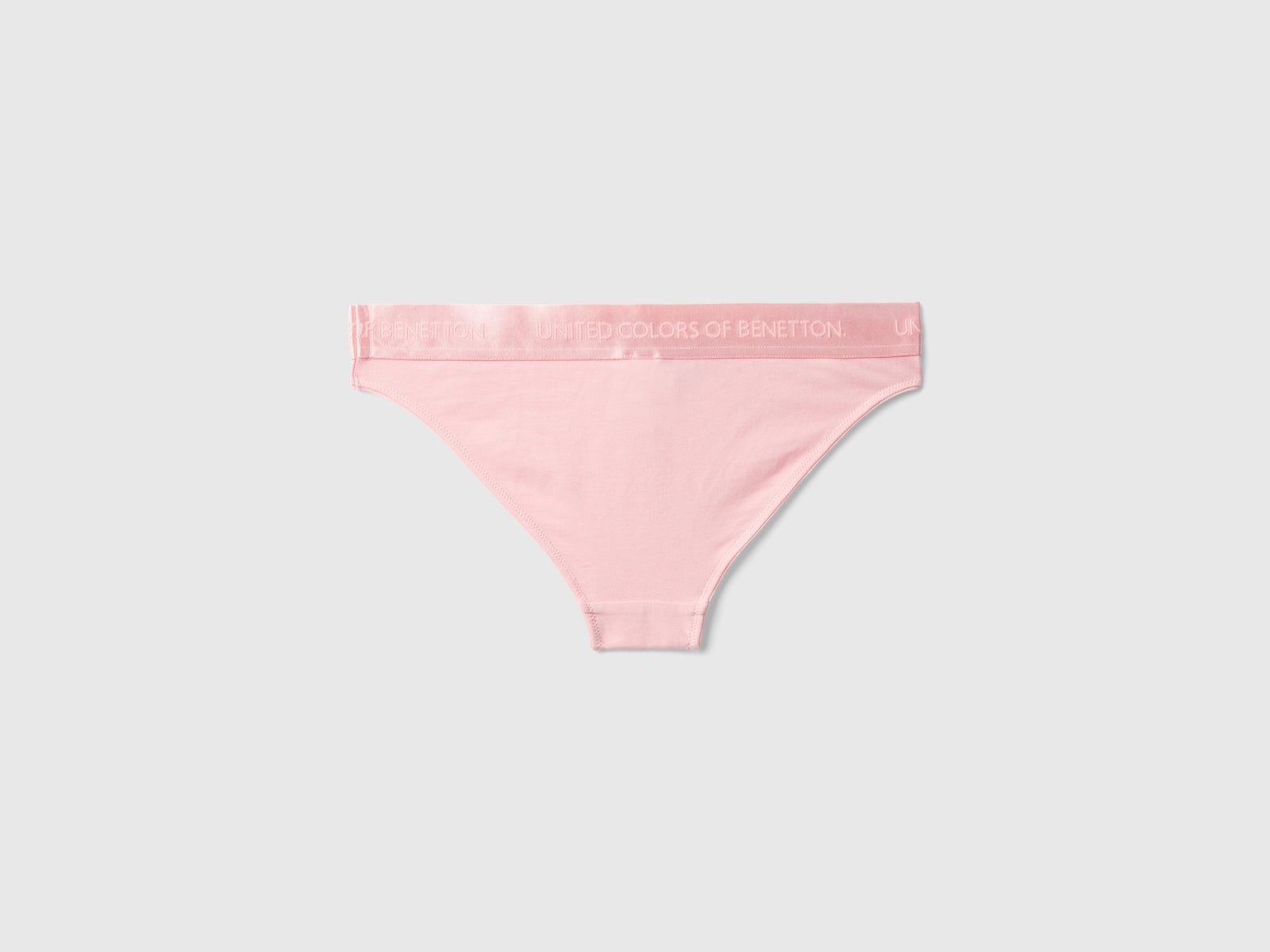 Braguitas de algodón elástico orgánico da donna rosa 2 | Benetton Outlet