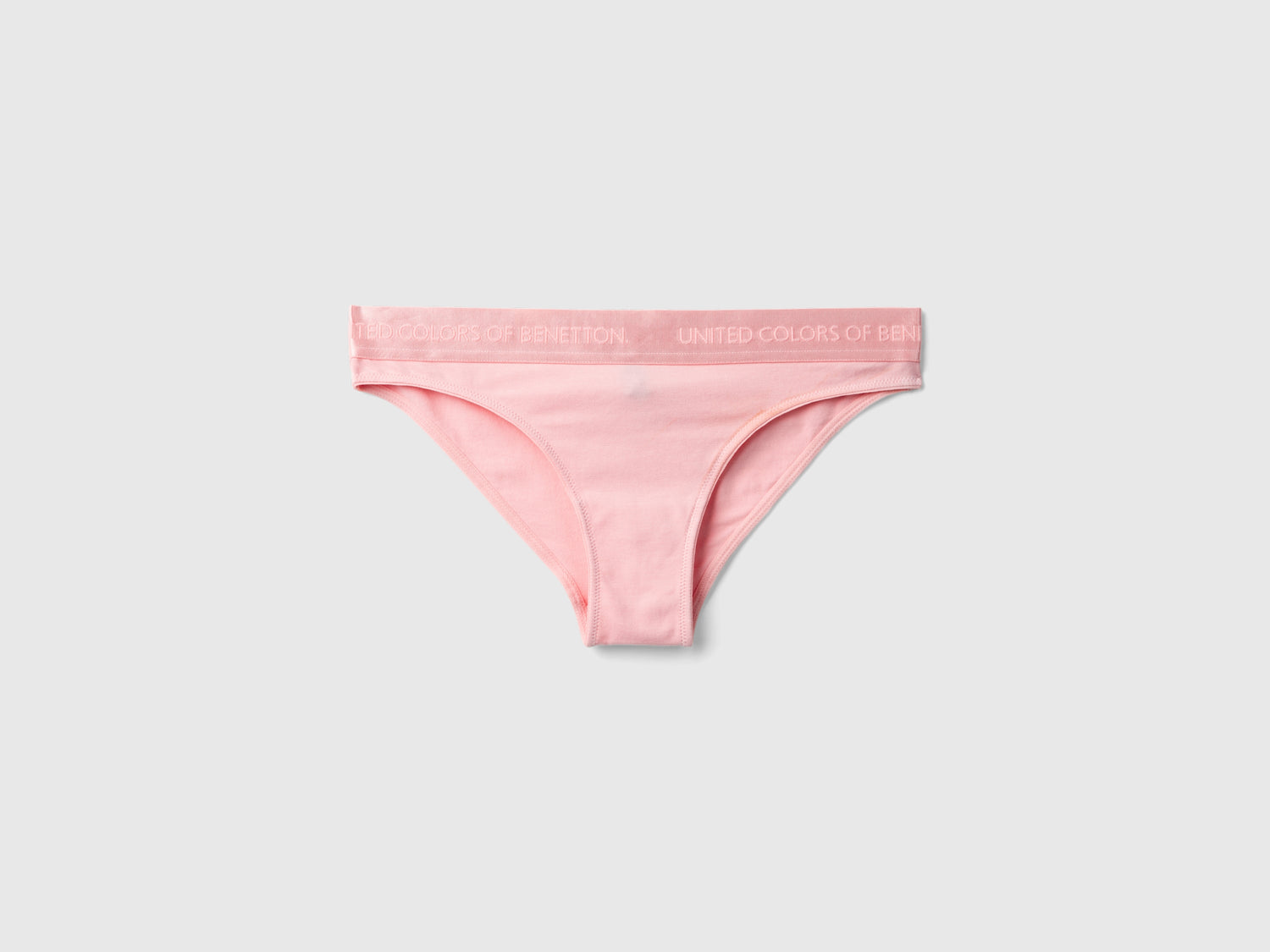 Braguitas de algodón elástico orgánico da donna rosa | Benetton Outlet