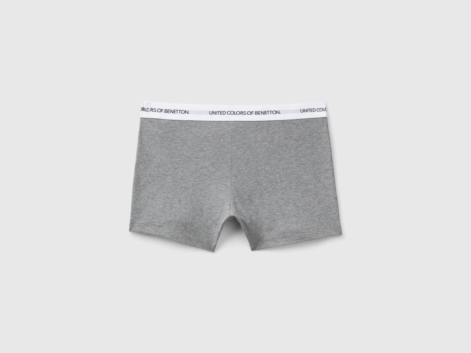 Boxer in cotone bio stretch da uomo grigio scuro 2 | Benetton Outlet