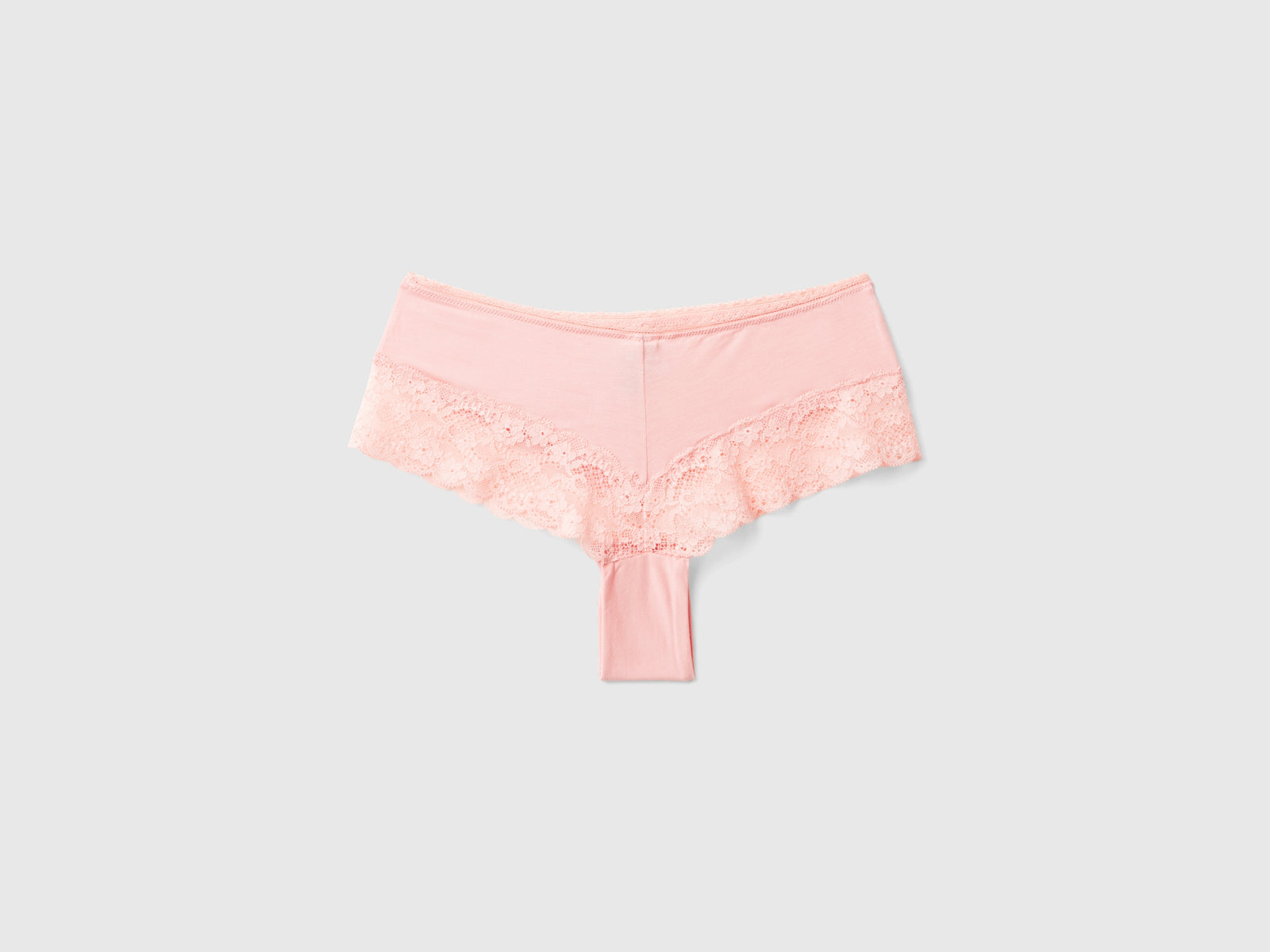 Brasiliana con inserti in pizzo da donna rosa 2 | Benetton Outlet