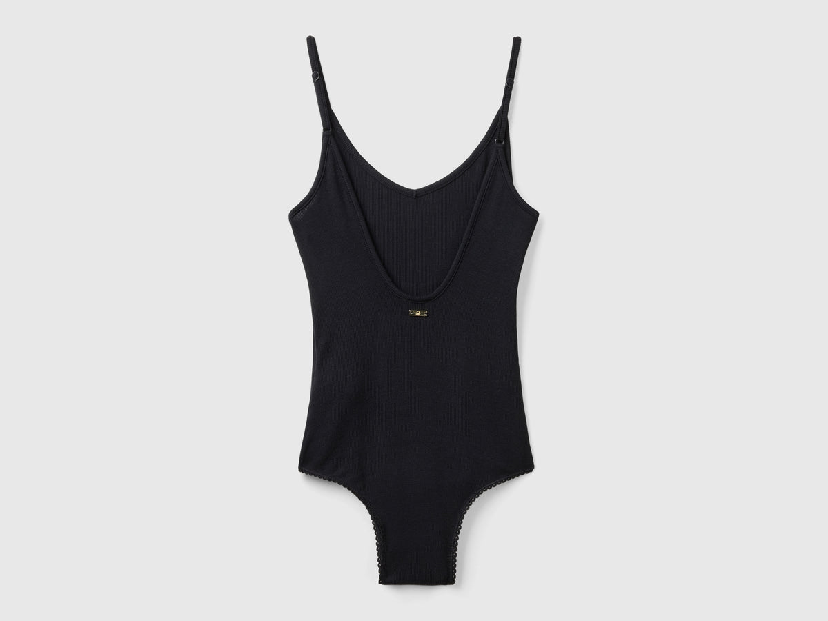 Body de viscosa