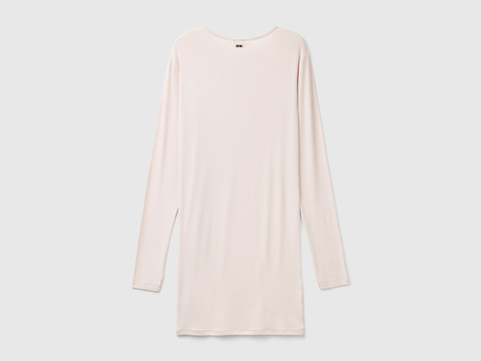 camisón de viscosa da donna rosa tenue 2 | Benetton Outlet