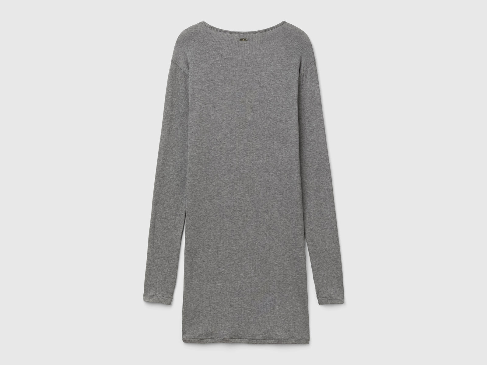 Camicia da notte in viscosa da donna grigio scuro 2 | Benetton Outlet