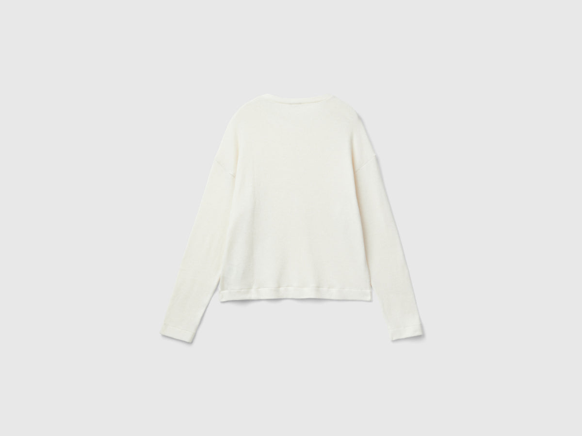 Maglia in caldo cotone stretch