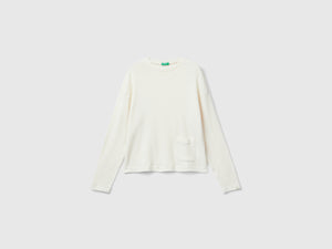 Maglia in caldo cotone stretch