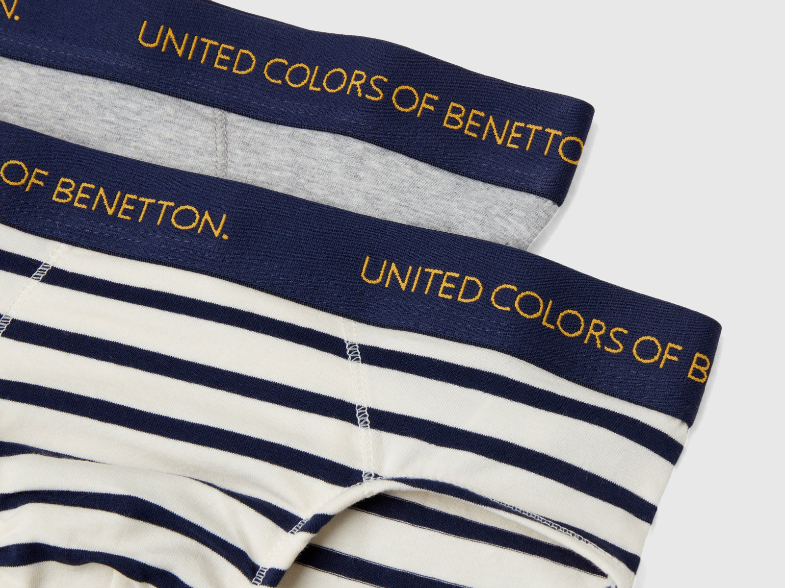 Due slip in cotone bio stretch da bambino multi-color 3 | Benetton Outlet