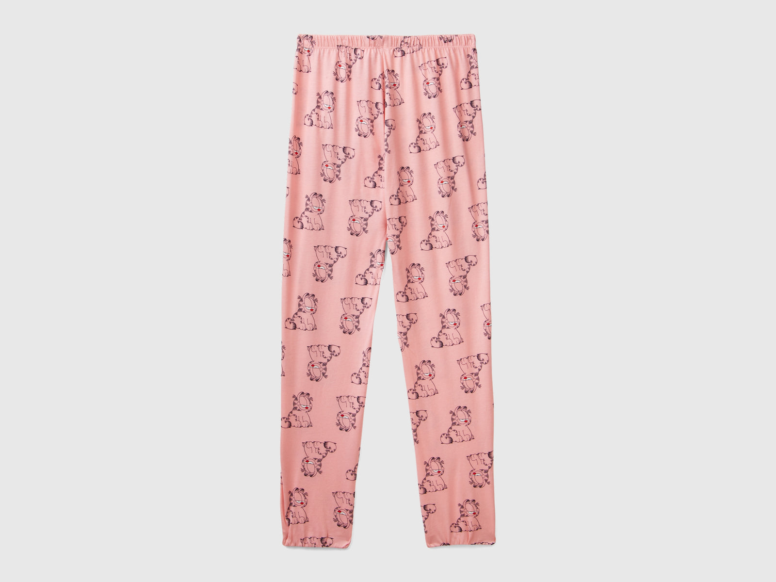 Pantaloni da pigiama Garfield ©2024 by Paws, Inc. da donna rosa 2 | Benetton Outlet