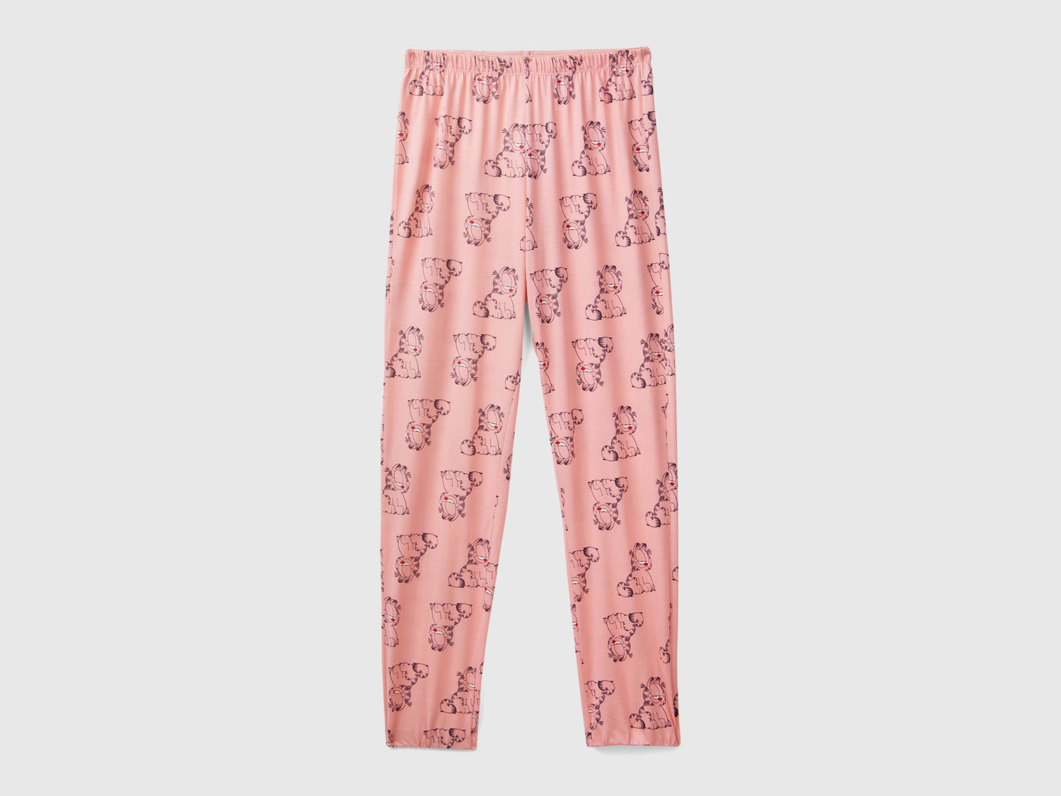 Pantaloni da pigiama Garfield ©2024 by Paws, Inc. da donna rosa | Benetton Outlet