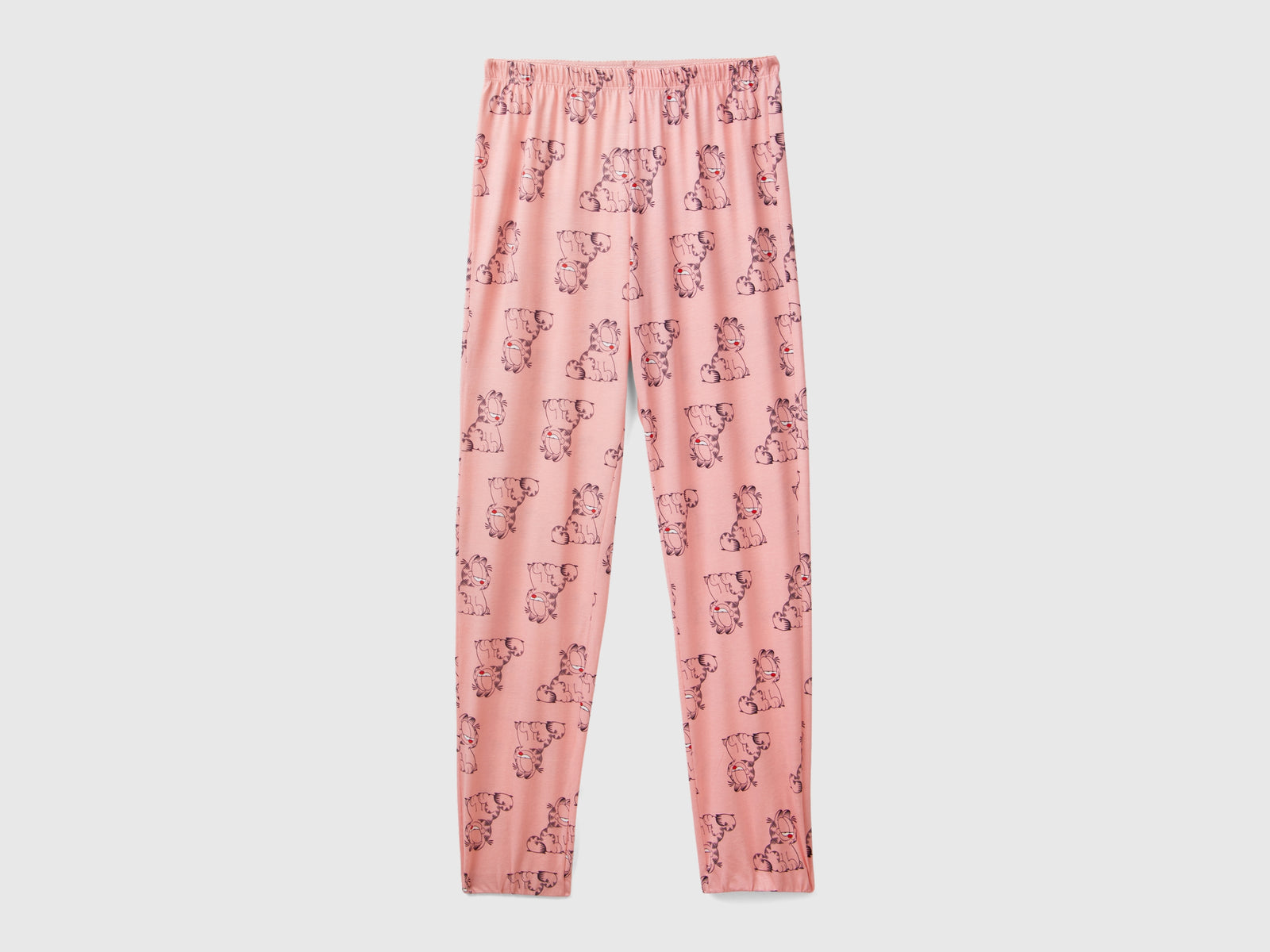 Pantaloni da pigiama Garfield ©2024 by Paws, Inc. da donna rosa | Benetton Outlet