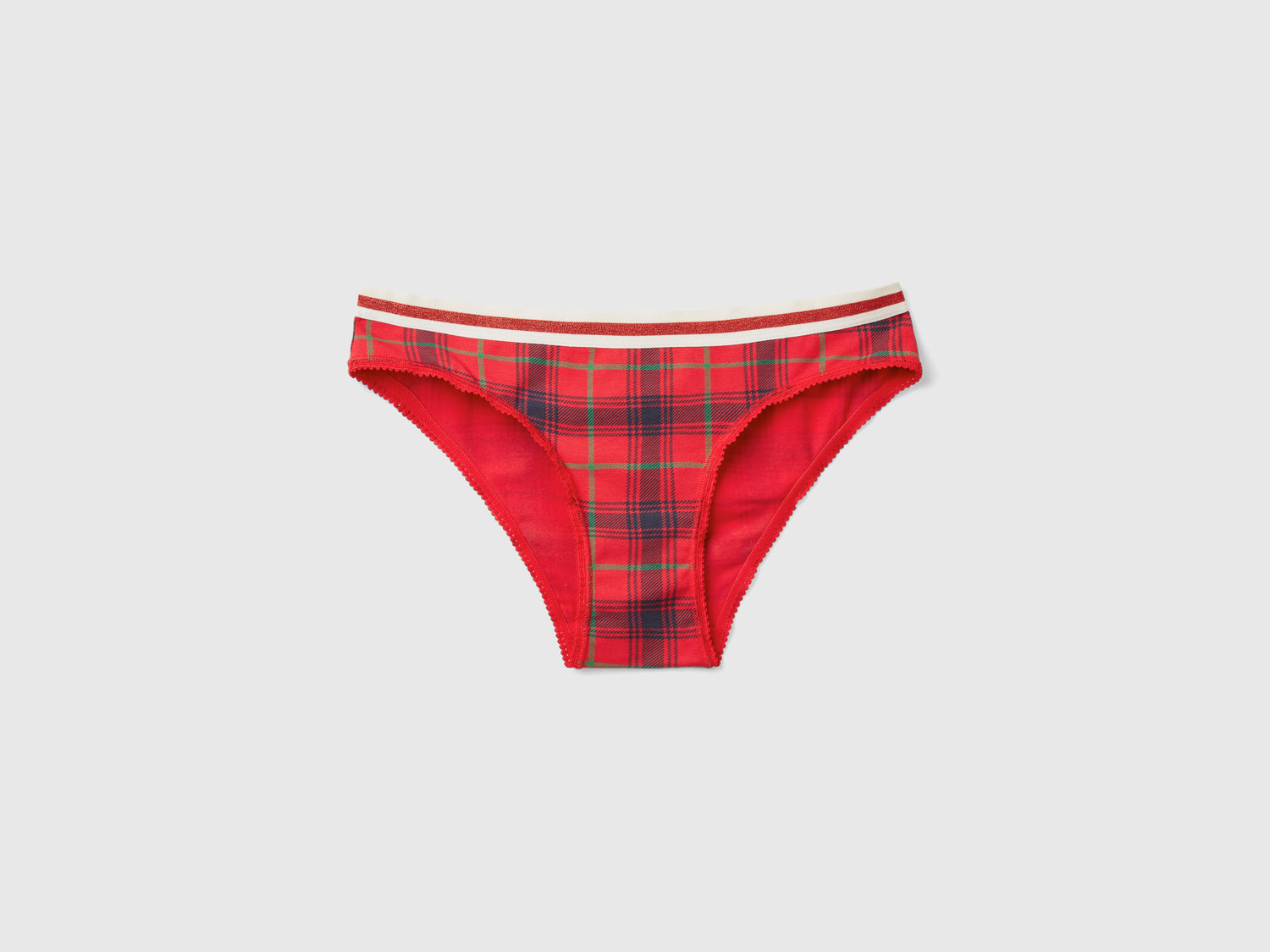 calzoncillos de tartán da donna multi-color | Benetton Outlet