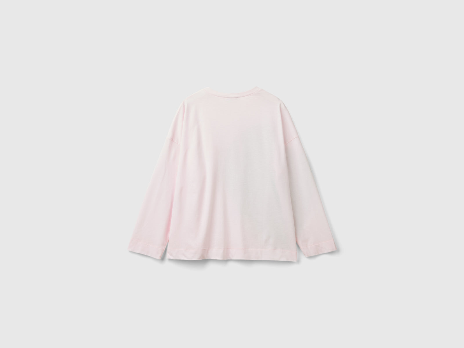 Maglietta con stampa cuore da donna bianco panna 2 | Benetton Outlet