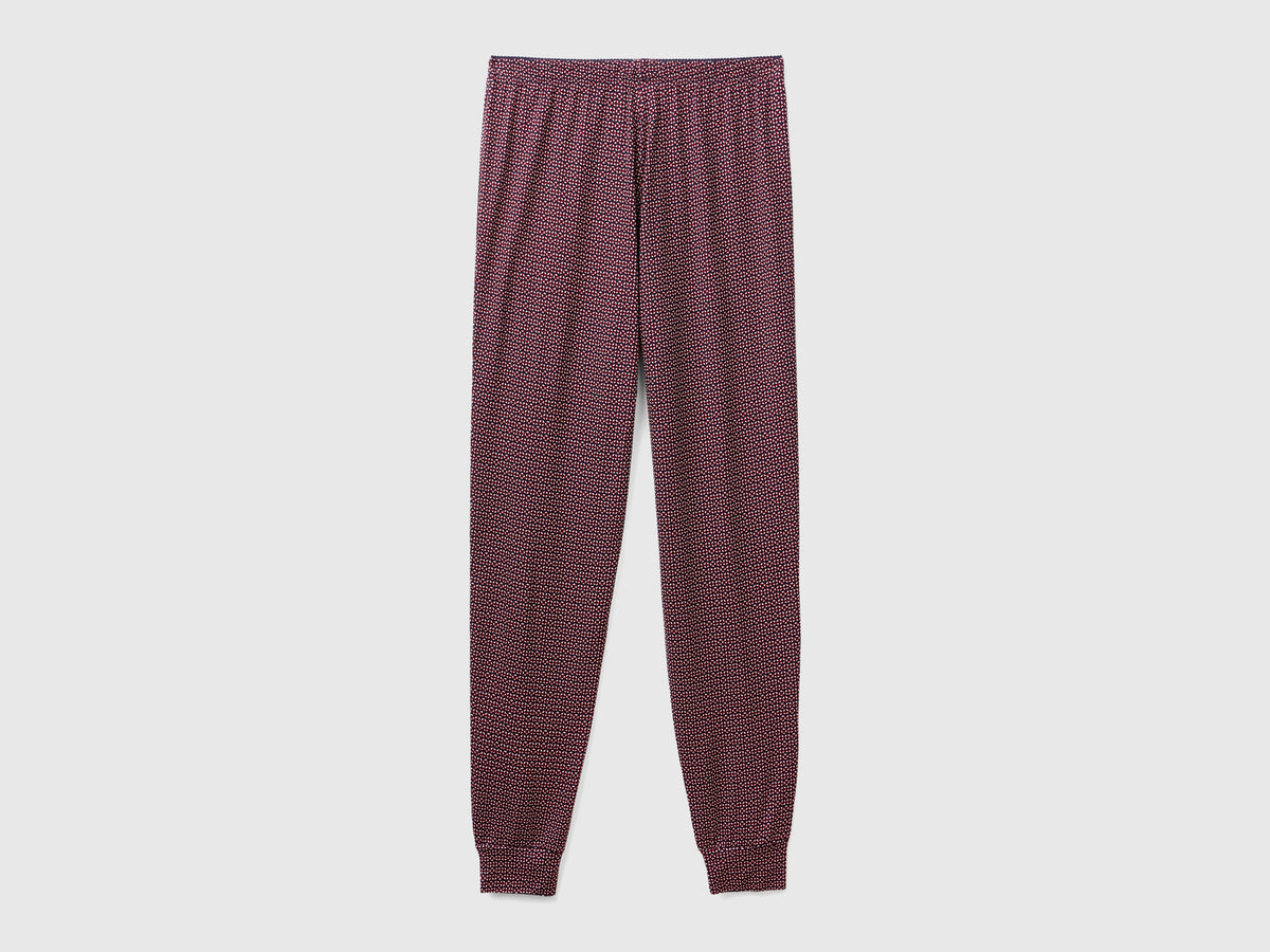 Pantaloni in viscosa stretch