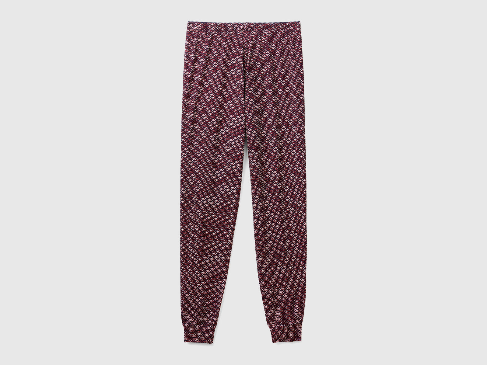 Pantaloni in viscosa stretch da donna multi-color 2 | Benetton Outlet