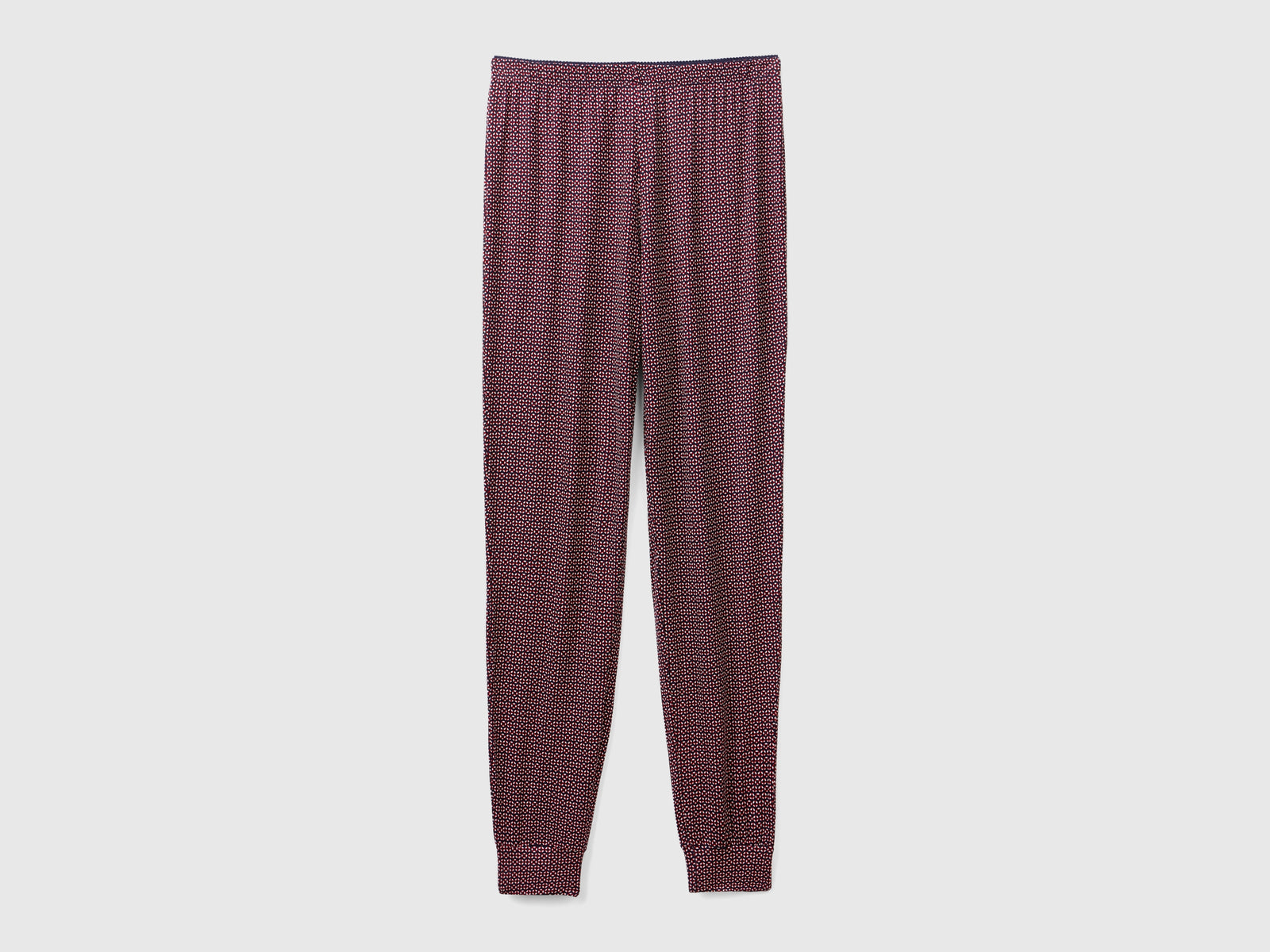 Pantaloni in viscosa stretch da donna multi-color | Benetton Outlet