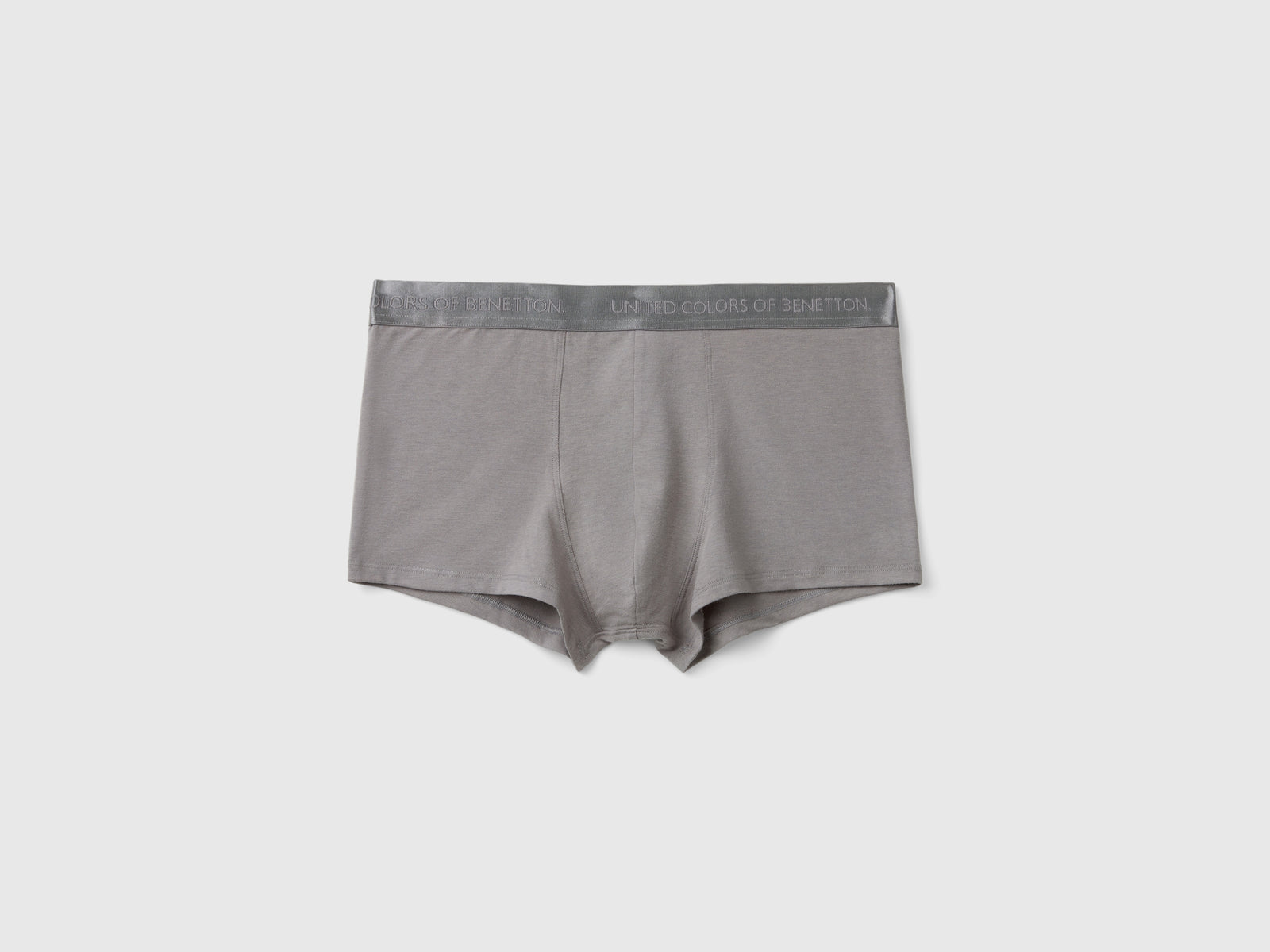 Bóxers de mezcla de lyocell da uomo grigio | Benetton Outlet