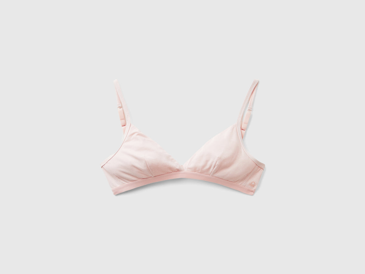 Reggiseno a triangolo in cotone bio stretch
