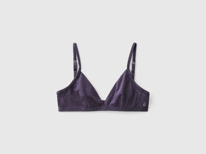 Reggiseno a triangolo in cotone bio stretch