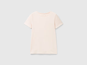 T-shirt manica corta in cotone bio super stretch
