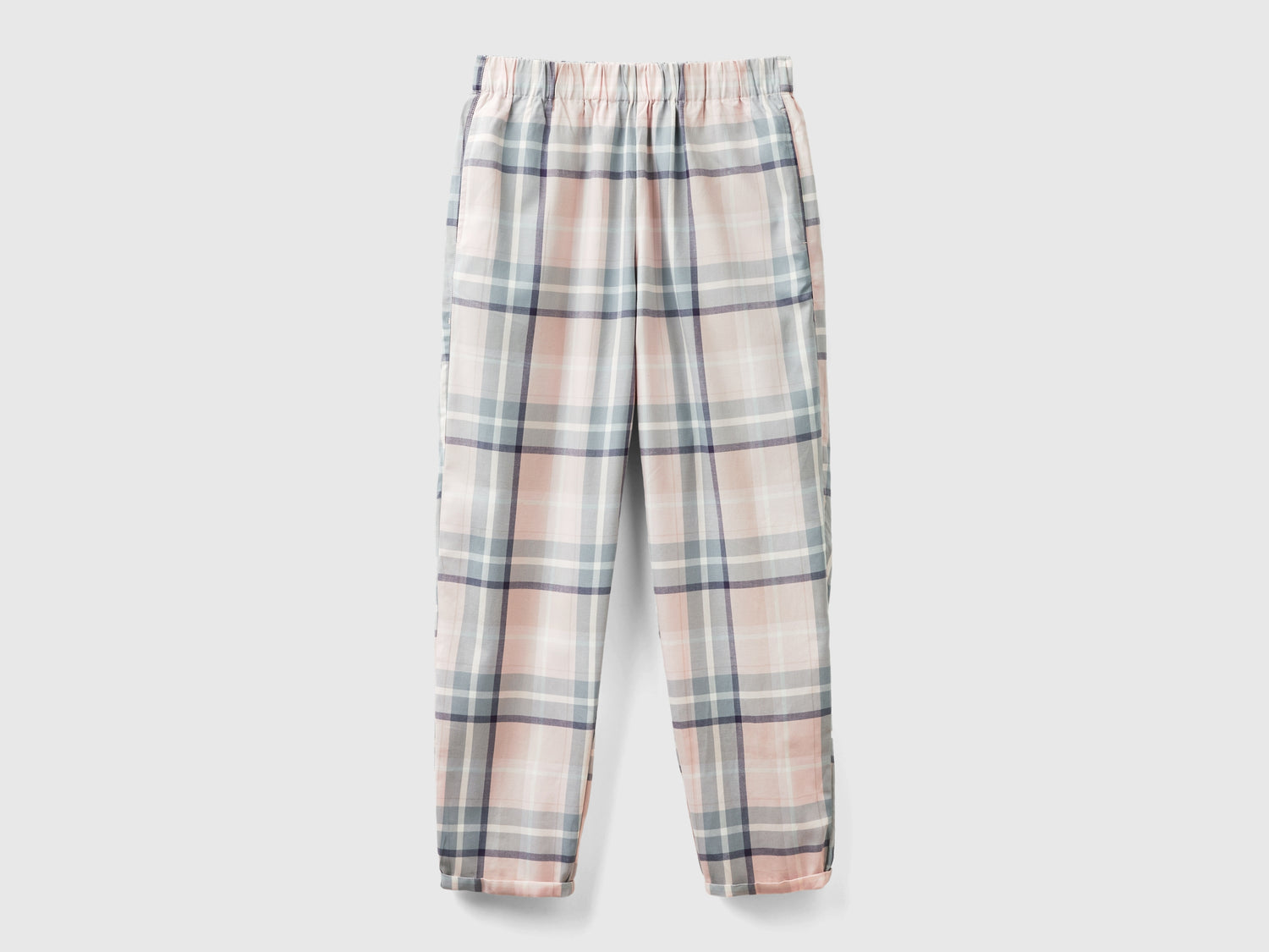 Pantaloni principe di Galles da donna multi-color | Benetton Outlet