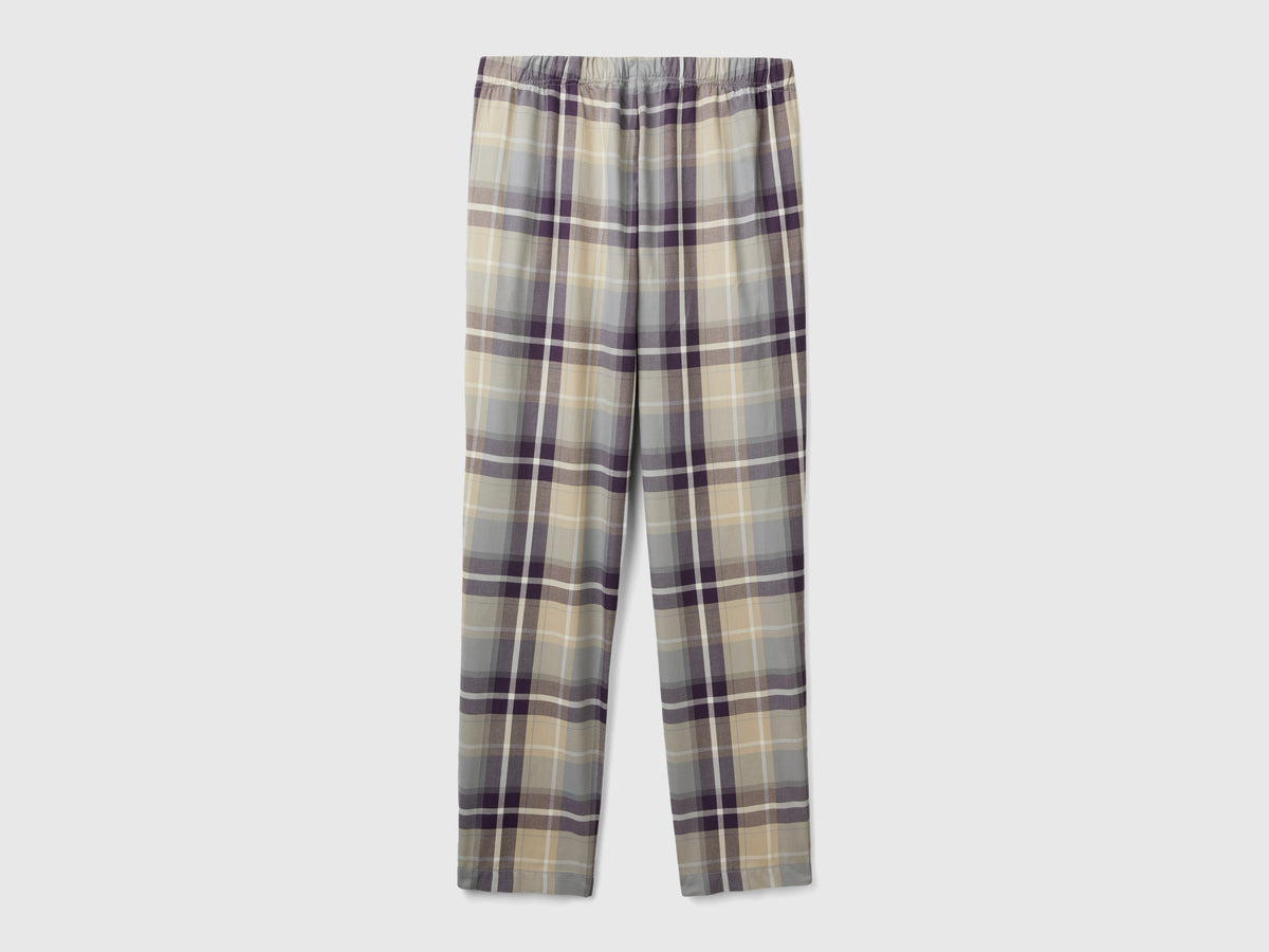 Pantaloni a quadri tartan