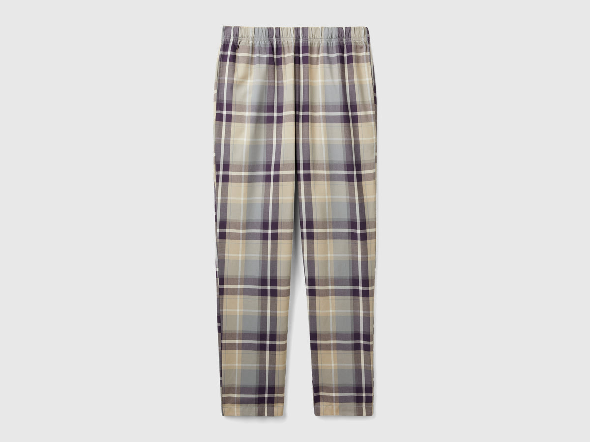 Pantaloni a quadri tartan