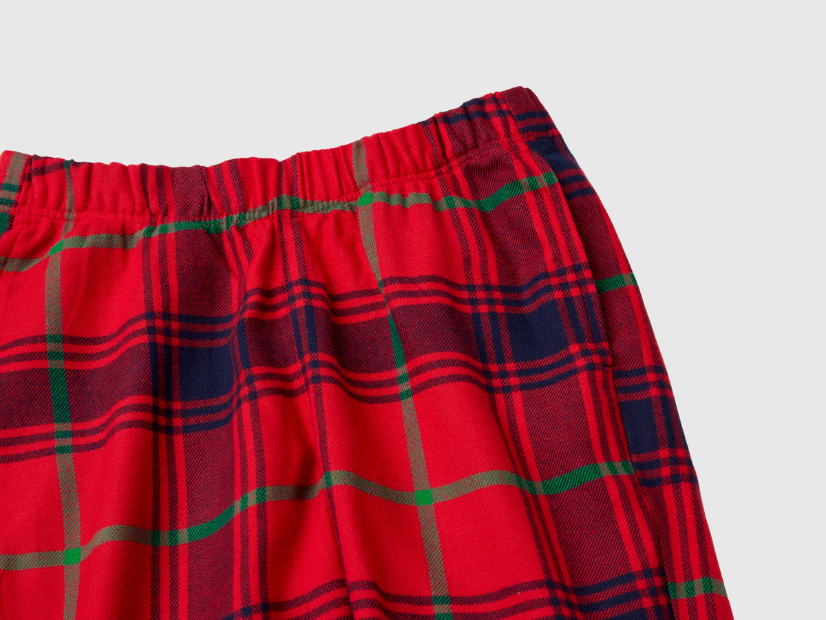 Pigiama tartan in flanella