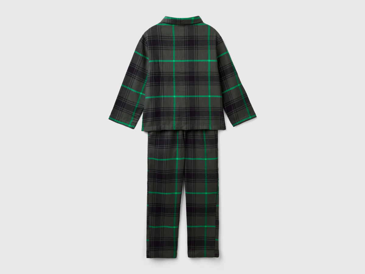 Pigiama tartan in flanella