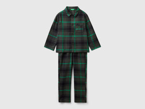 Pigiama tartan in flanella