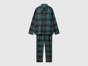 Pigiama tartan in flanella