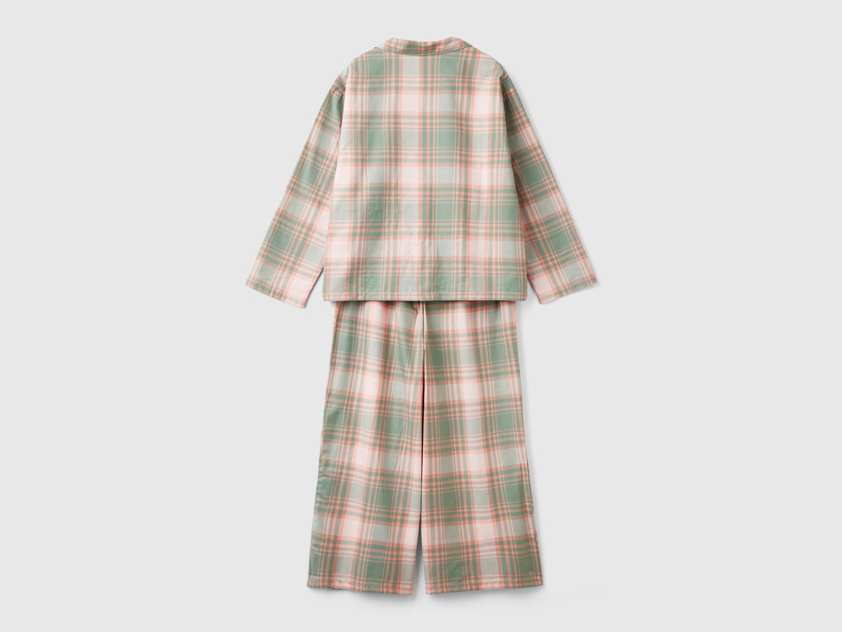 Pigiama tartan in flanella
