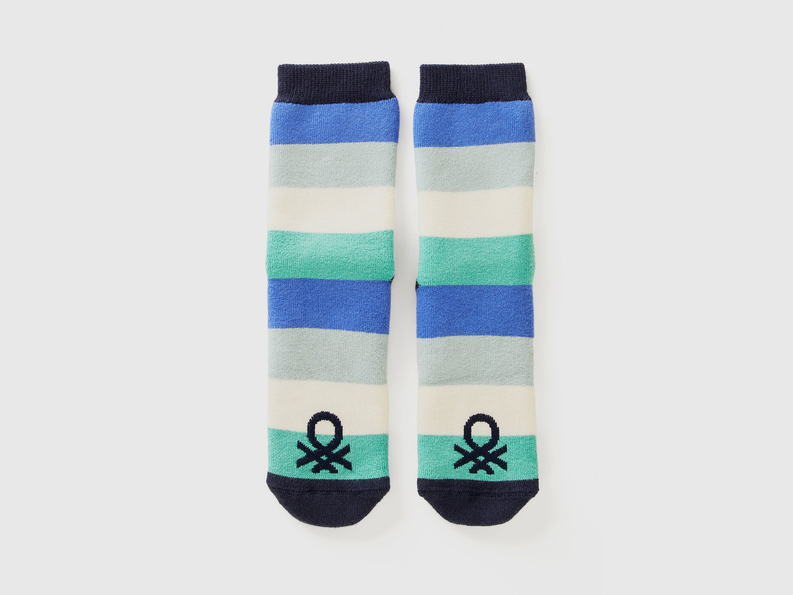 Calzini antiscivolo e blu da bambino multi-color | Benetton Outlet