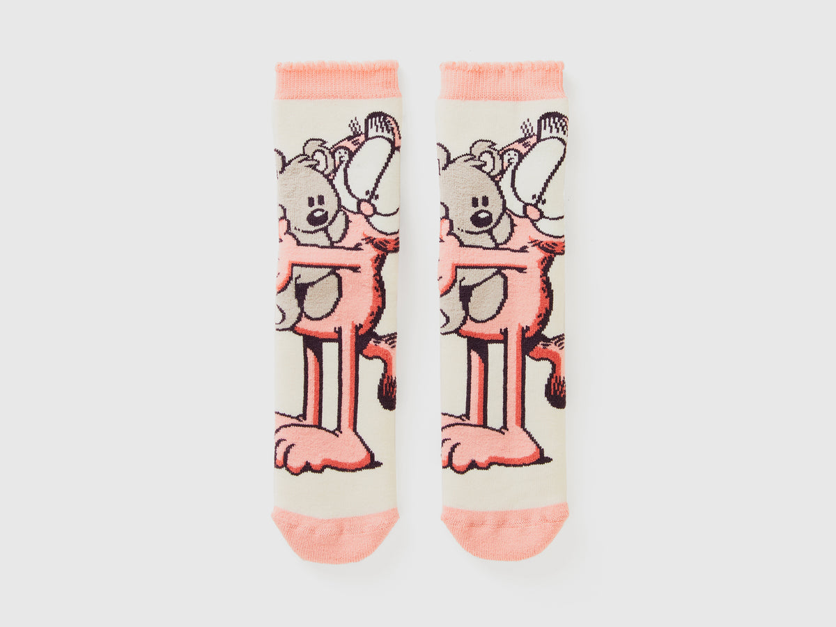 Calzini antiscivolo Garfield ©2024 by Paws, Inc.